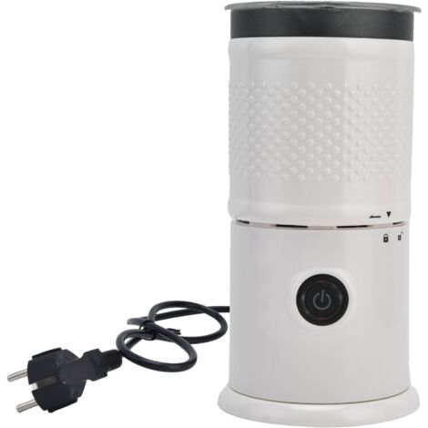 Mousseur à lait électrique chaud et froid, mousseur à chocolat pour latte, 220V, blanc