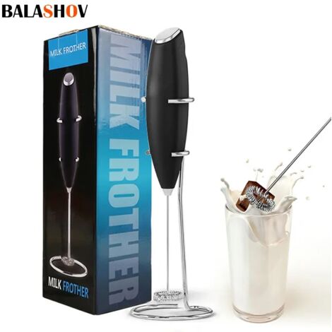 Mousseur à lait électrique portatif, Mini mousseur, cafetière, batteur d'œufs pour chocolat, Cappuccino, agitateur, mélangeur Portable, outils de fouet