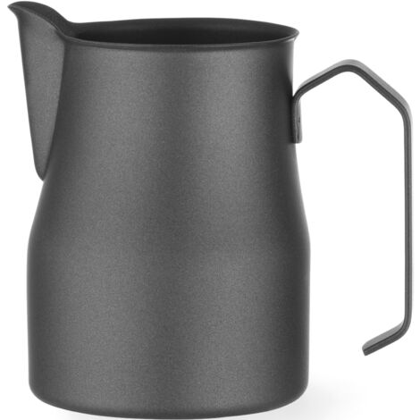 Mousseur à lait pour latte cappuccino 0,7 l noir - Hendi 451045