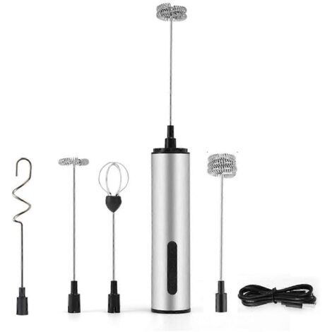 Mousseur à lait rechargeable, appareil électrique portable