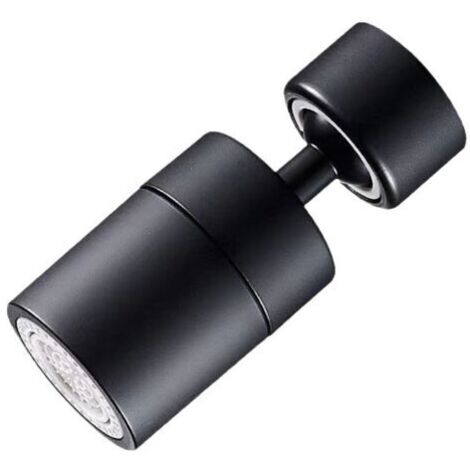 Mousseur orientable 2 jets F22 M24 noir, mâle / femelle