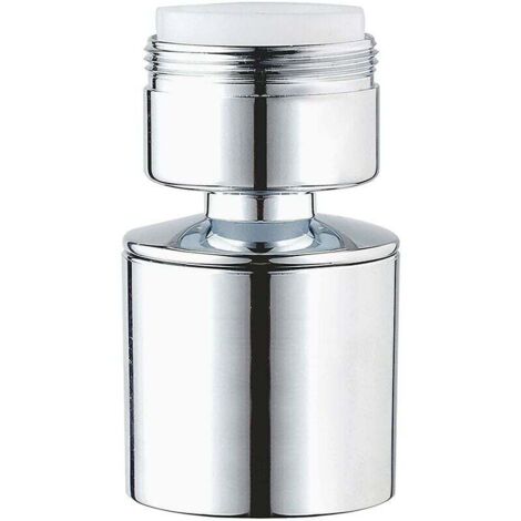 Mousseur Robinet 24mm de Cuisine Double Fonction, Certification ACS, Filetage Mâle Chrome (M24)