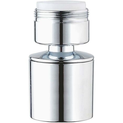 Mousseur Robinet 24mm de Cuisine Double Fonction, Certification ACS, Filetage Mâle Chrome (M24)