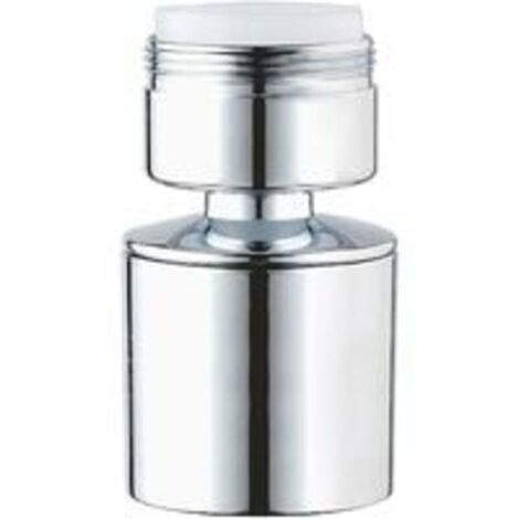 Mousseur Robinet 24mm de Cuisine Double Fonction, Certification ACS, Filetage Mâle Chrome (M24)