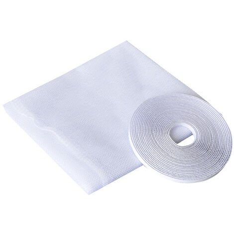 Moustiquaire anti-mouches d&39intérieur pour fenêtre, rideau de protection pour porte de cuisine, fenêtre de maison utile,White,1.5x2m