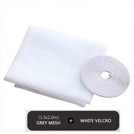 Moustiquaire anti-moustiques pour fenêtre, répulsif auto-adhésif en maille pour porte, moustiquaire pour porte, 1/2/1x1, 5m,CHINA,04
