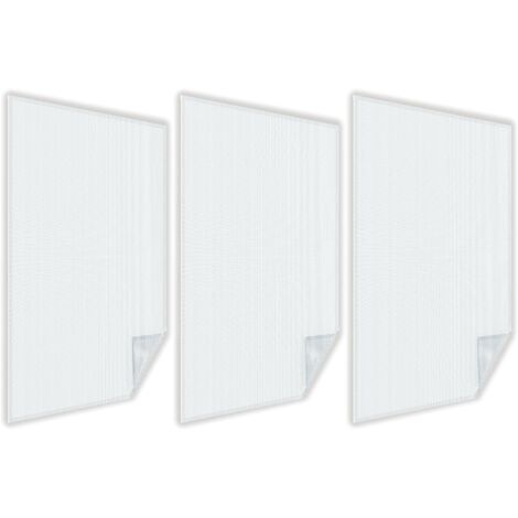 Moustiquaire avec protection anti-pollen (Lot de 3)