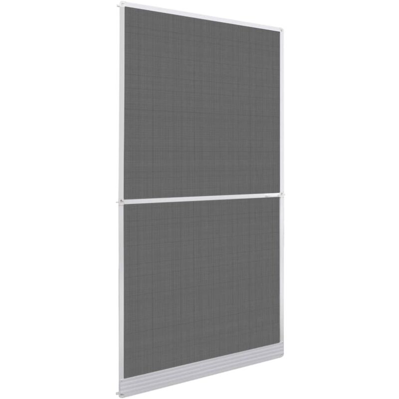 Moustiquaire Battante /à Charni/ères Porte MASTER SLIM PLUS Alu Gris anthracite Sans encadrement L100 x H210 cm Fibre de verre Sans d/écoupe