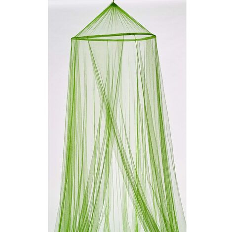 Moustiquaire ciel de lit vert Vert 250x1200cm - Vert