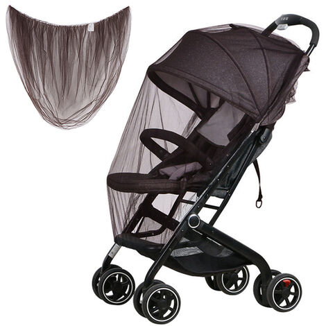 Moustiquaire d&39été pour poussette de bébé 150cm, filet de Protection contre les moustiques et les insectes pour nourrissons, accessoires de landau en maille,brown