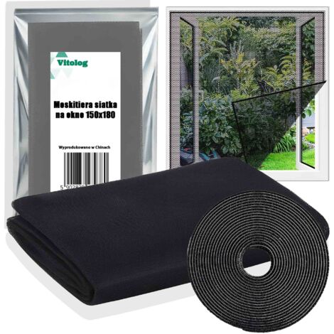 Moustiquaire de fenêtre anti-moustiques et insectes 150x180
