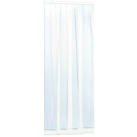 Moustiquaire de fenêtre rayée 100x250 cm – Polyester lavable – Montage simple avec contrepoids – Protection efficace contre les insectes – Blinky