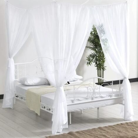Moustiquaire de Lit - Non spécifié - 190x240x210cm - 100% Polyester - Lavable - 4 Portes