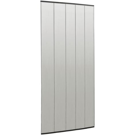 Moustiquaire de porte，Rideau anti-moustique rideau en maille 5 pcs Noir 120x240 cm CFW41268