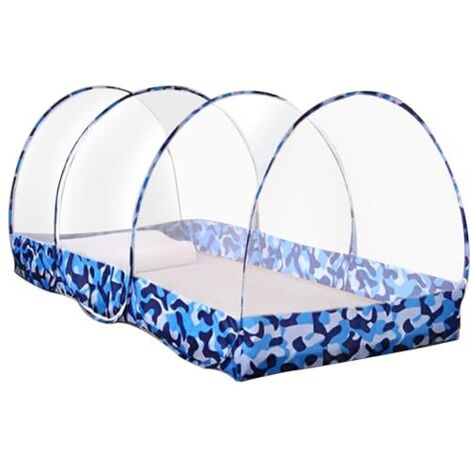 Moustiquaire De Voyage Pliable, Tente D'extérieur en Maille, Protection Anti-moustiques À Mailles Fines, Tente De Camping Rapide Et Portable, Idéale pour La Maison Et Le Camping