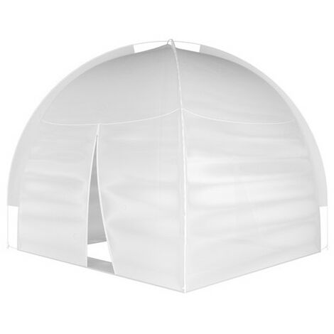 Moustiquaire de Lit Pliable Pop Up Grand Moustiquaire Tente en Forme de Dôme Porte Simple Camping Mosquito Rideau Facile à Installer pour Chambre à Coucher 
