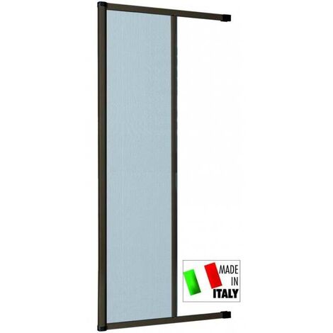 Moustiquaire en aluminium Hu-Firma horizontale marron 160x250 cm