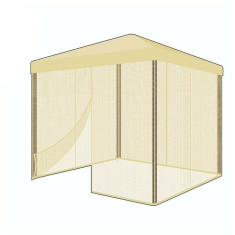 Moustiquaire en polyester Ivoire JARDIN 300x300x h200 cm