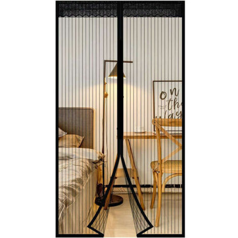 Moustiquaire magnétique porte moustiquaire rideau magnétique moustiquaire 150x220cm moustiquaire fermeture automatique moustiquaire pour porte balcon salon porte patio pose adhésive sans perçage