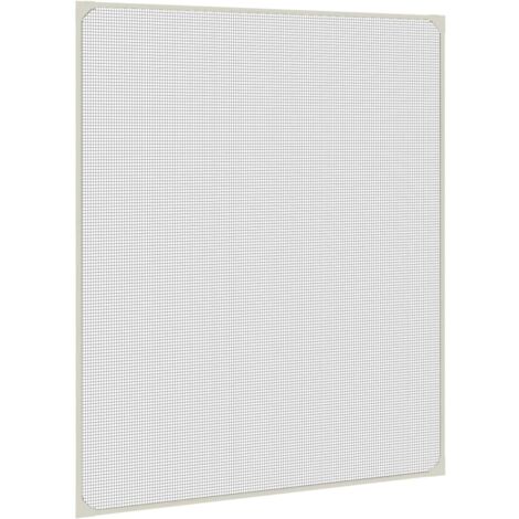 Moustiquaire magnétique pour fenêtre，Rideau anti-moustiques anthracite 100x120 cm CFW18202