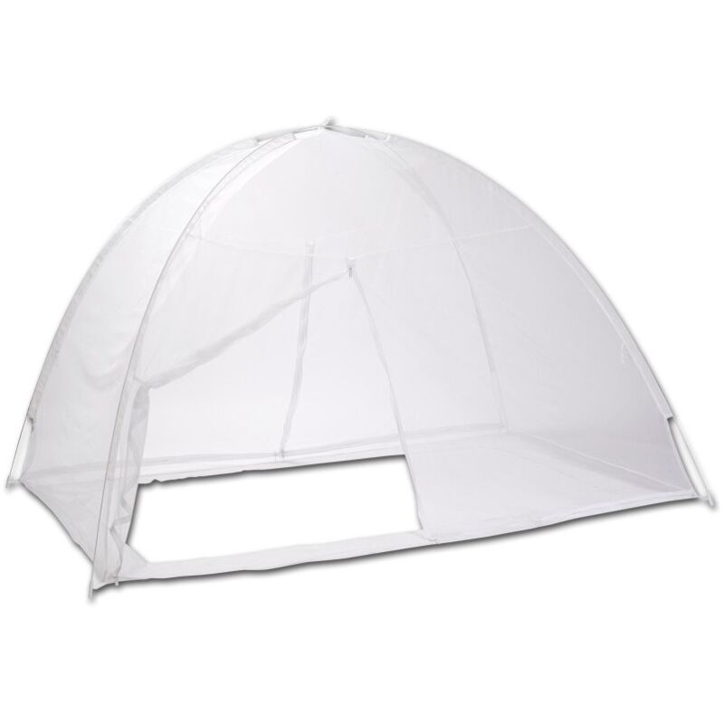 OSE - Moustiquaire dôme 'popup' pour lit - 200 x 180 - Blanc