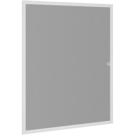 Moustiquaire pour fenêtres Blanc 100x120 cm CFW170105