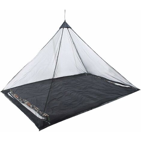 Moustiquaire pour Lit de Camping Compact et léger avec sac de transport