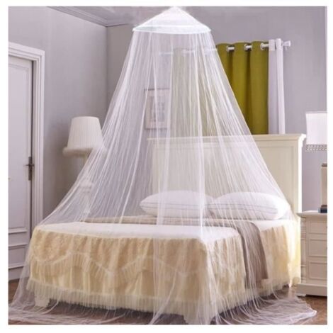 Moustiquaire pour Lit Double-Grande Ciel De Lit - Moustiquaire De Lit Simple - Blanc - Mixte - Adulte multi MOUSTIQUAIRE DE LIT