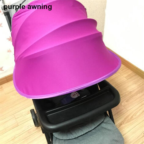 Moustiquaire pour poussette, couverture complète universelle, fermeture éclair, Anti-moustique, accessoires de protection contre les mouches d&39été, berceau de bébé pour enfants,Purple Awnings,Espagn