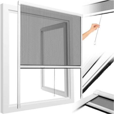 Moustiquaire store pour fenêtre en aluminium Résistant aux intempéries et résistant aux UV
