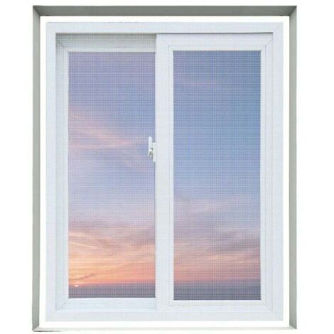 Moustiquaire transparente blanche - 60 x 90 cm - Moustiquaire de porte - Moustiquaire d'intérieur/extérieur - Moustiquaire pour porte d'entrée - Conception respirante et anti-insectes