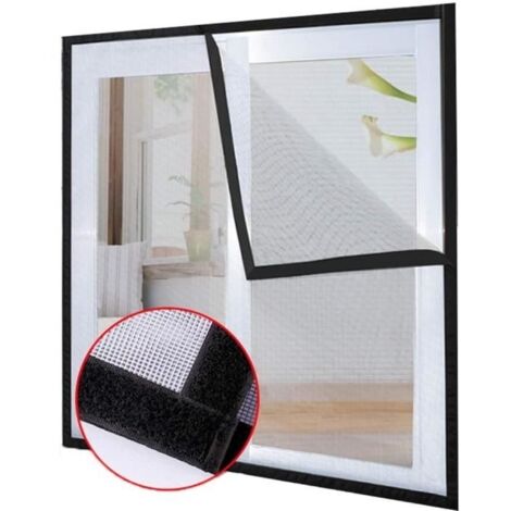 Moustiquaire Transparente Universelle pour Fenêtre,150x150cm Filet de protection pour chat avec ruban adhésif,Pour fenêtre de