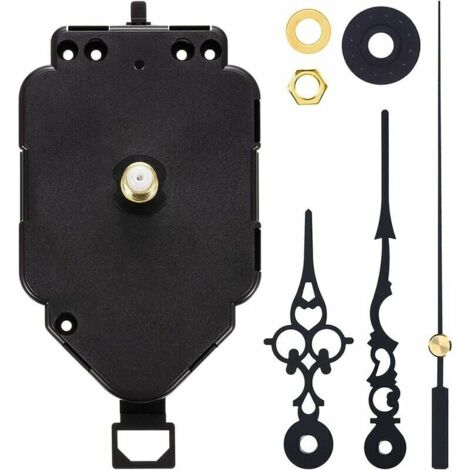 Mouvement Horloge Quartz Hicarer - 2 Paires D'Aiguilles - Pour DIY Ou Réparation