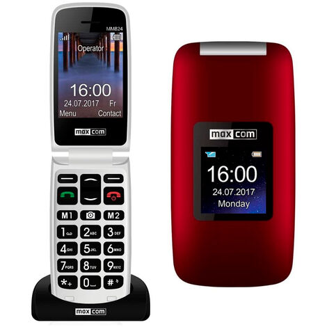 Movil Smartphone Maxcom Comfort Mm824 Negro/Rojo