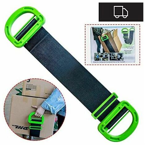 Moving and Lifting Straps for Furniture, Boxes, Construction Materials, Lifting Straps support Heavy Objects of 150 kg. (1PACK)