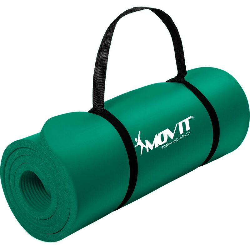 Movit - ® Tapis de gymnastiqueTapis de gymnastique couleurs et tailles au choix - Couleur : Vert - Taille : 190x60x1,5cm