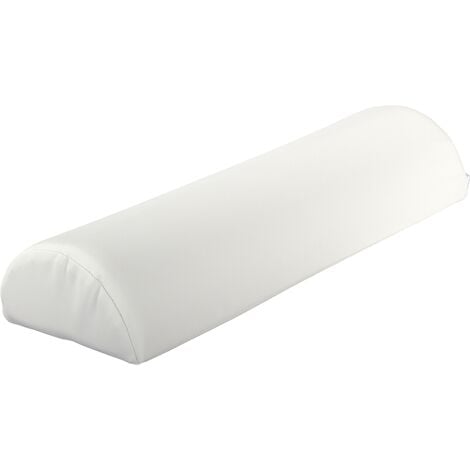 MOVIT® Coussin de massage semi-circulaire pour table de massage, blanc