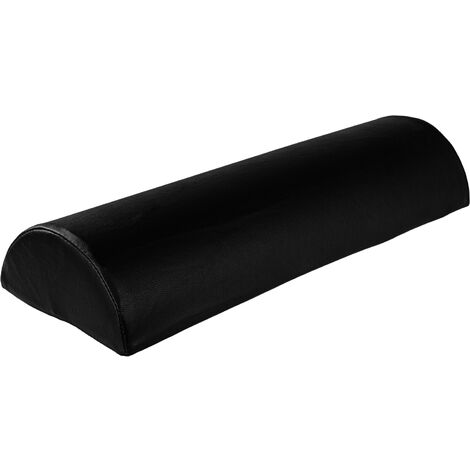 MOVIT XXL Coussin pour la nuque Rouleau pour la nuque noir semi-circulaire 69x23x11 cm Rouleau de positionnement Rouleau pour les genoux Demi-rouleau