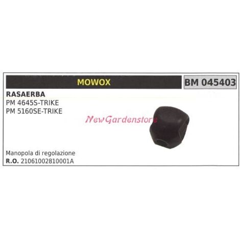 MOWOX bouton de réglage tondeuse PM 4645S-TRIKE 045403