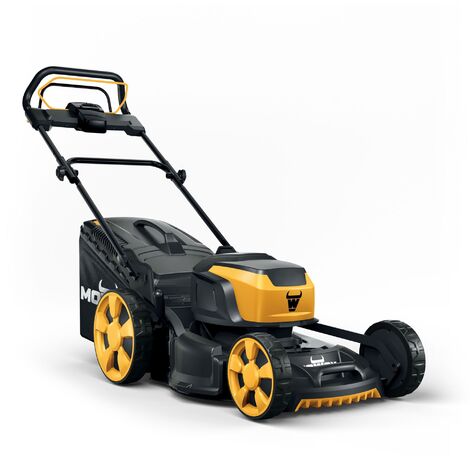 Mowox® EM 5162 S-Li 62V/5,0Ah Akku-Rasenmäher mit Radantrieb für ca. 700 m², XXL-Rädern, Schnittbreite 51cm, 60l Fangkorb, Füllstandsanzeige, Höhenverstellung, inkl. Akku und Schnellladegerät, TÜV/GS