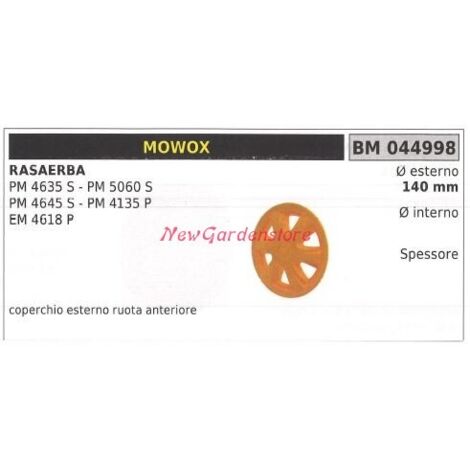 MOWOX enjoliveur de roue avant MOWOX tondeuse PM 4635S 044998