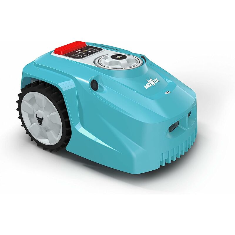 Rm 900 wiu-sn - Robot Tondeuse 28V/4,0Ah - 18 cm de Coupe - Jardins jusqu'à 900m² avec des pentes jusqu'à 35% - Mowox