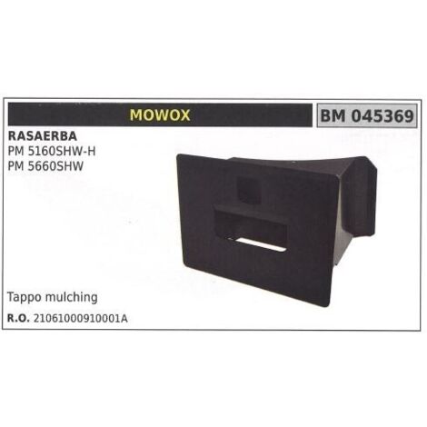 MOWOX tondeuse à gazon bouchon mulching PM 5660SHW 045369