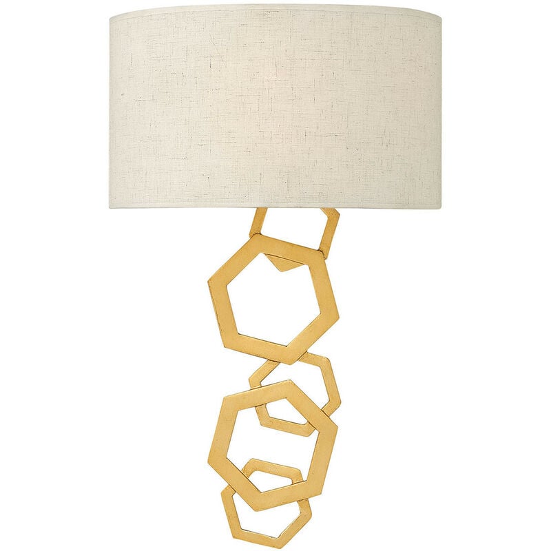 Elstead Moxie - 2 Light Indoor Wall Light Gold, E14