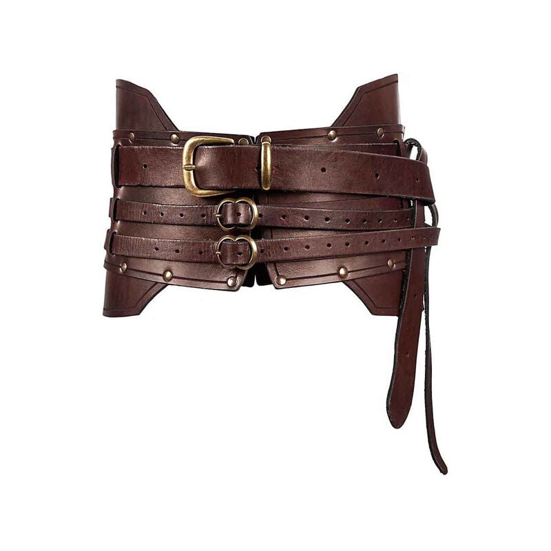 Fei Yu - Moyen Âge vintage large ceinture femmes chevalier armures médiévale viking pirates costumes pour adultes cosplay homme fantaisie accessoires