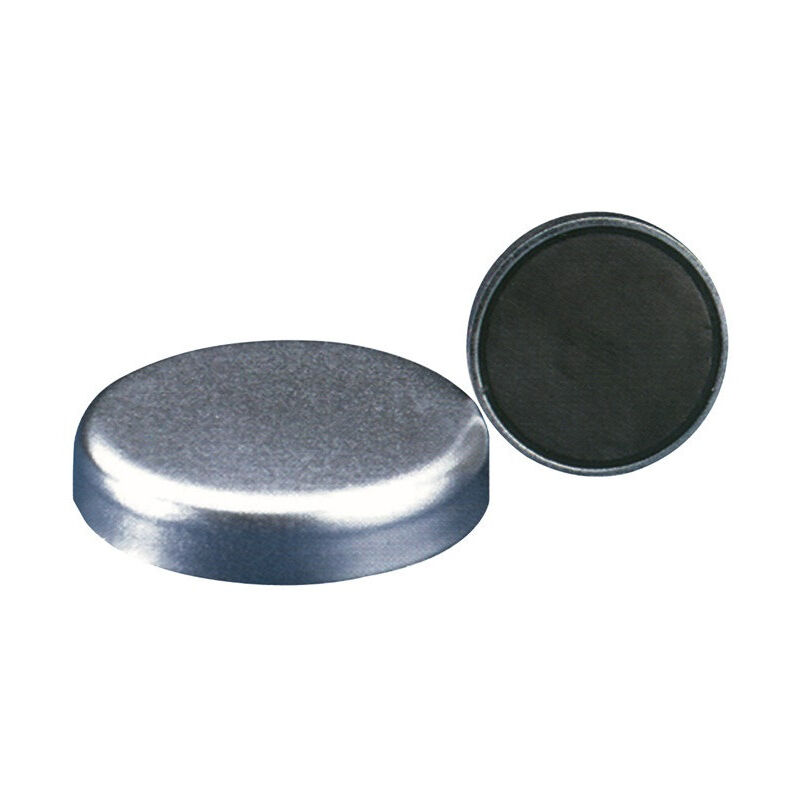 Aimant plat D.32xH7mm sans douille filetée adhérence 80 n