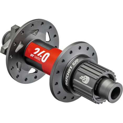 Moyeu arrière VTT DT Swiss 240 EXP 6 trous 157x12 Boost+ 28 trous Microspline 12