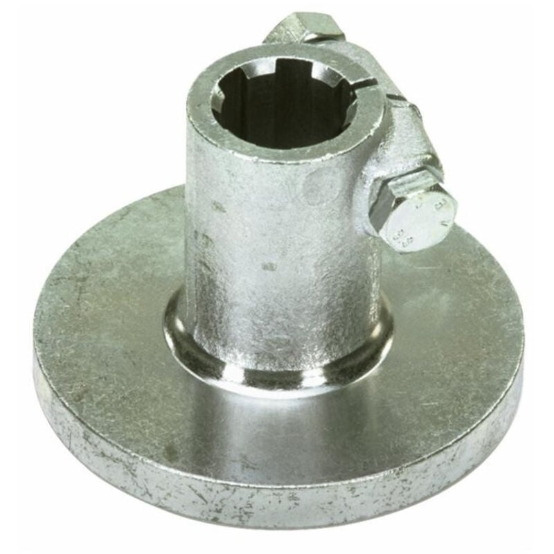 Moyeu cannelé Prise de Force 1' 3/8 Z6 l 80 avec bride