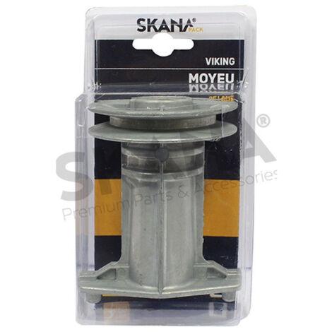 Moyeu De Lame Adaptable Pour Tondeuses Stihl, Viking. Diamètre Poulie : 67 Mm Alésage : 22,2 Mm Hauteur : 88,5 Mm Profondeur Du