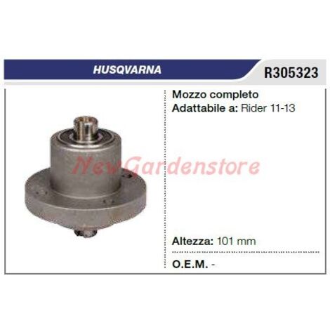 Moyeu de lame HUSQVARNA tondeuse rider 11-13 R305323